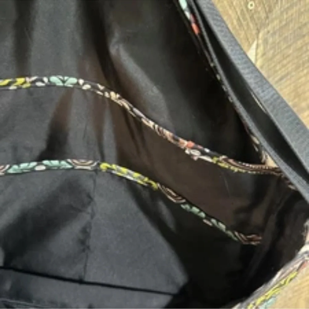 Vera Bradley Sierra Large Backpack Laptop Bag EUC